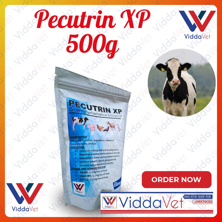 Pecutrin XP 500g Growth Performance Enhancer for Cattle Pigs Poultry ...