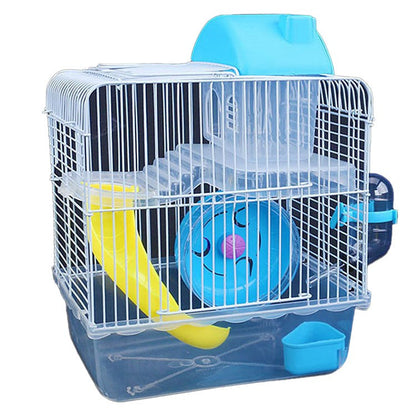 Pet Hamster Cage (Yellow/ Pink/ Blue/ Coffee)
