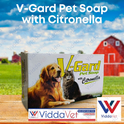 V-GARD Pet Soap with Citronella