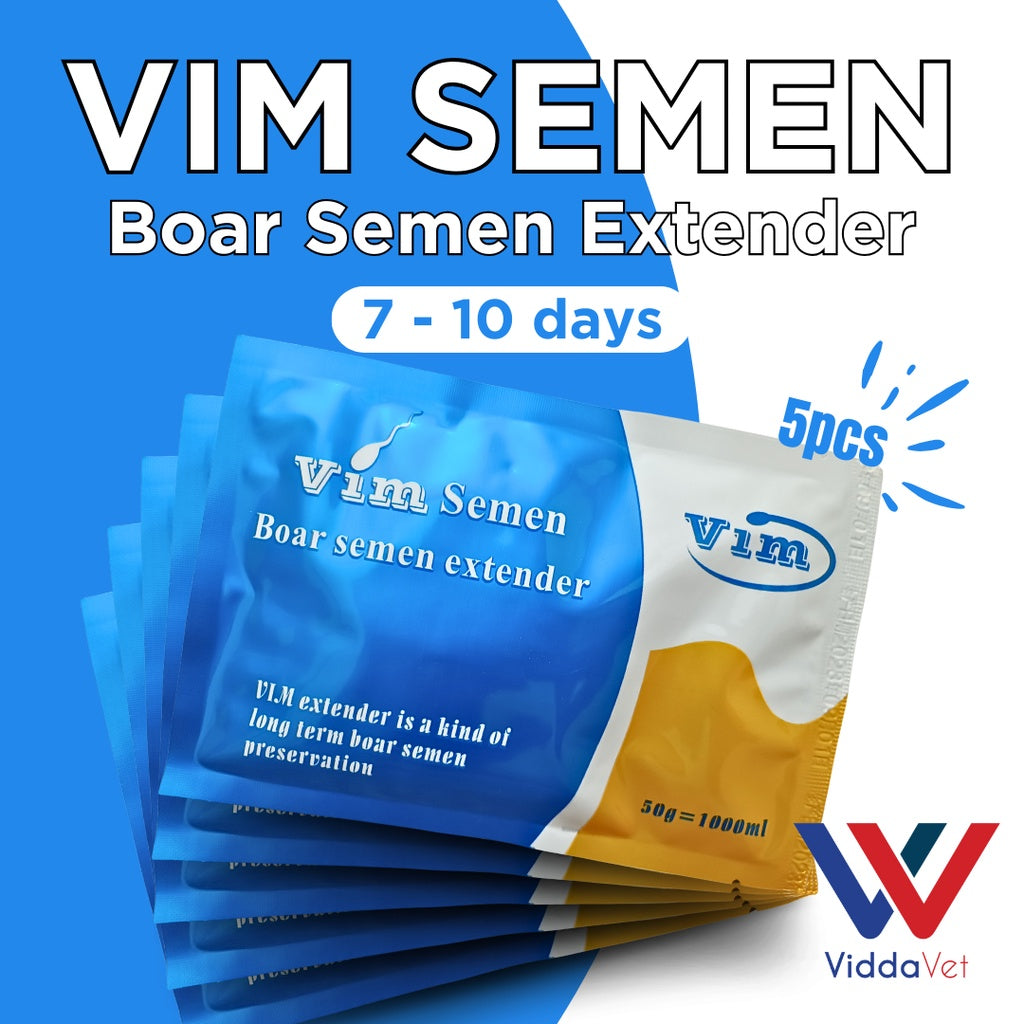 Vim Semen Extender 7 to 10 days 5pcs