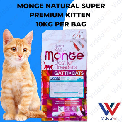 Monge Super Premium Kitten Cat Food 10kg