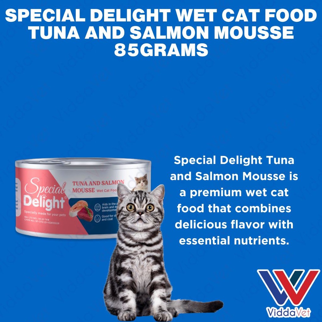 Special Delight Tuna & Salmon Mousse 85g