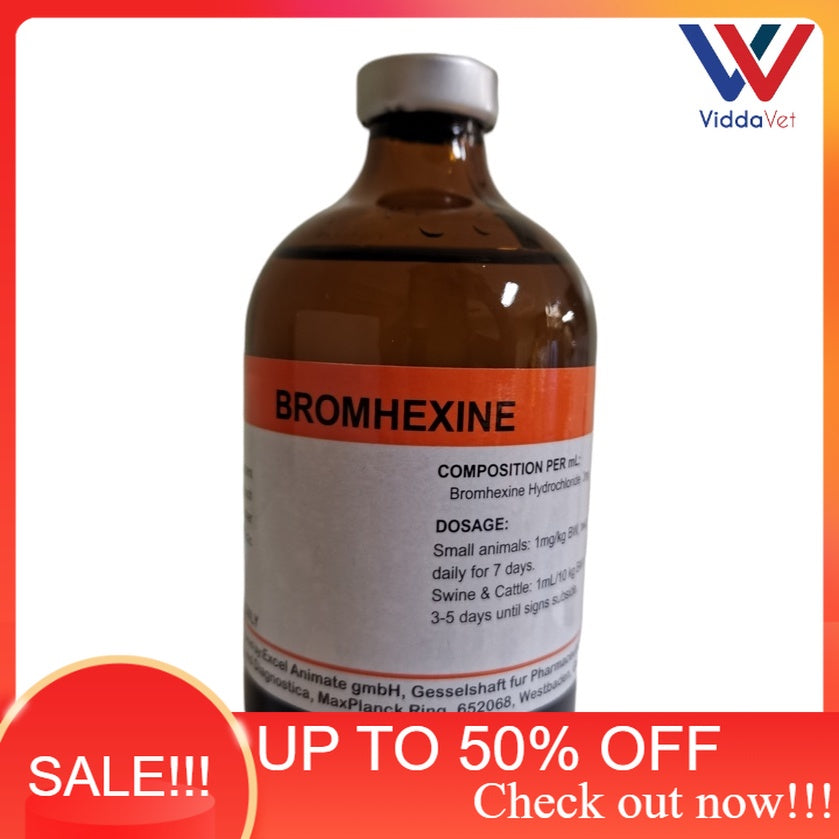 100ml / 50 / 20 ml BROMHEXINE inj