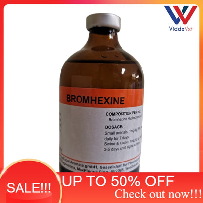 100ml / 50 / 20 ml BROMHEXINE inj
