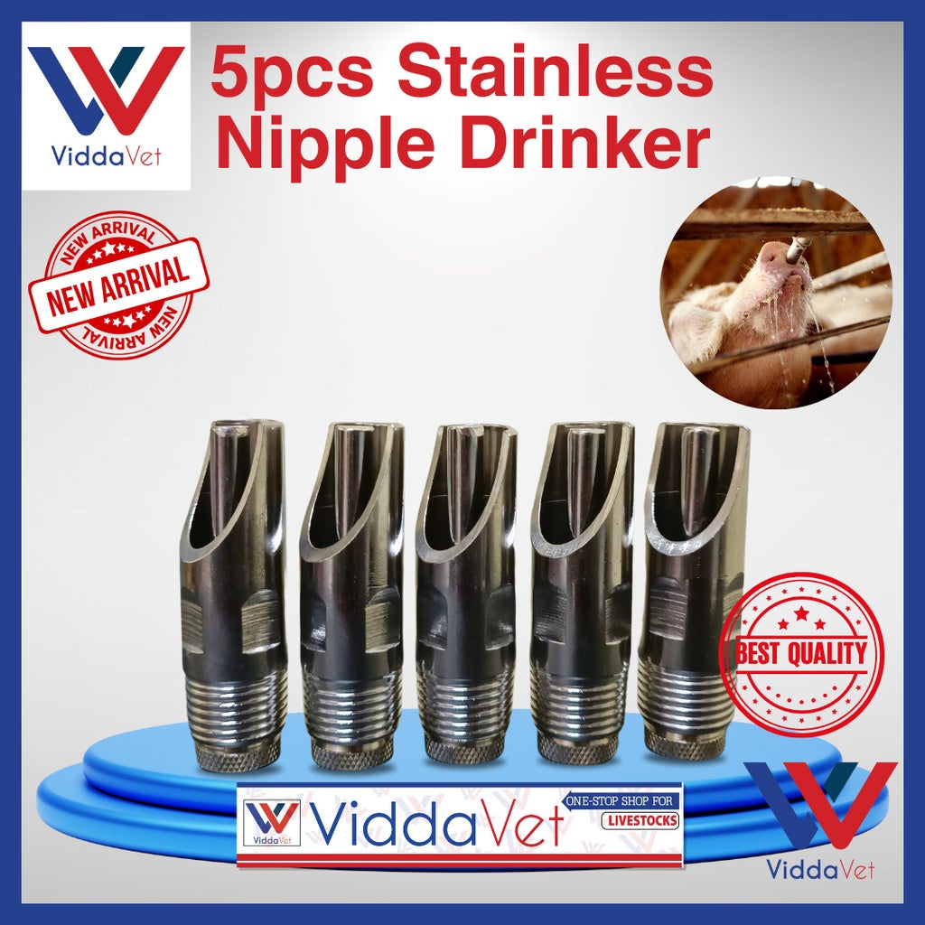 5pcs Nipple Drinker Copper End Duck Bill 5pcs