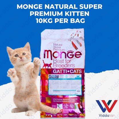 Monge Super Premium Kitten Cat Food 10kg
