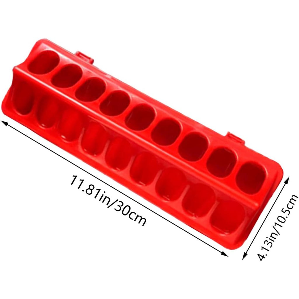 Plastic Flip-top Bird Feeder 16 Holes