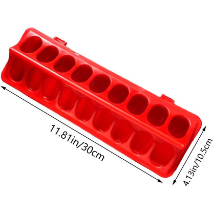 Plastic Flip-top Bird Feeder 16 Holes