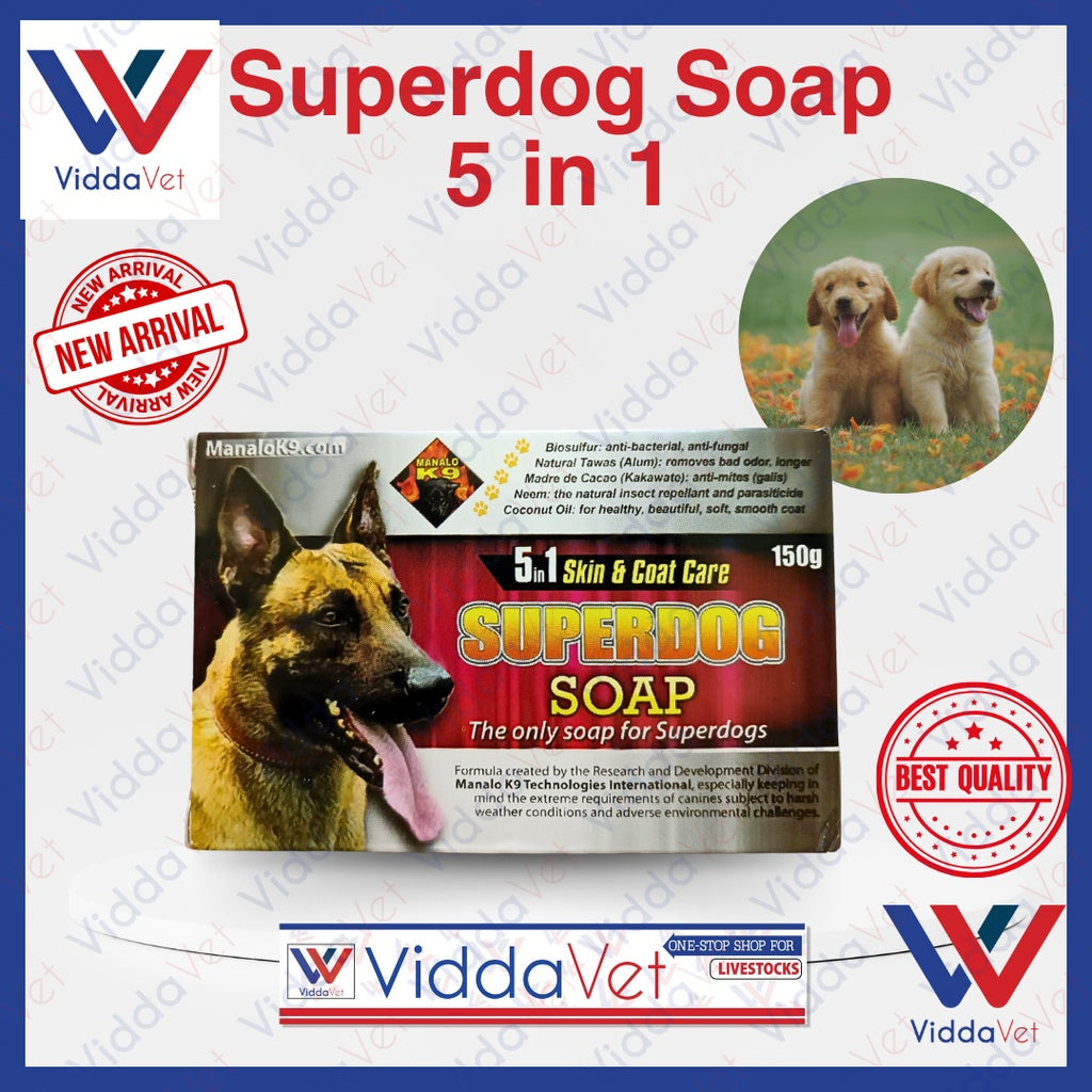 5-IN-1 Superdog Soap 150g