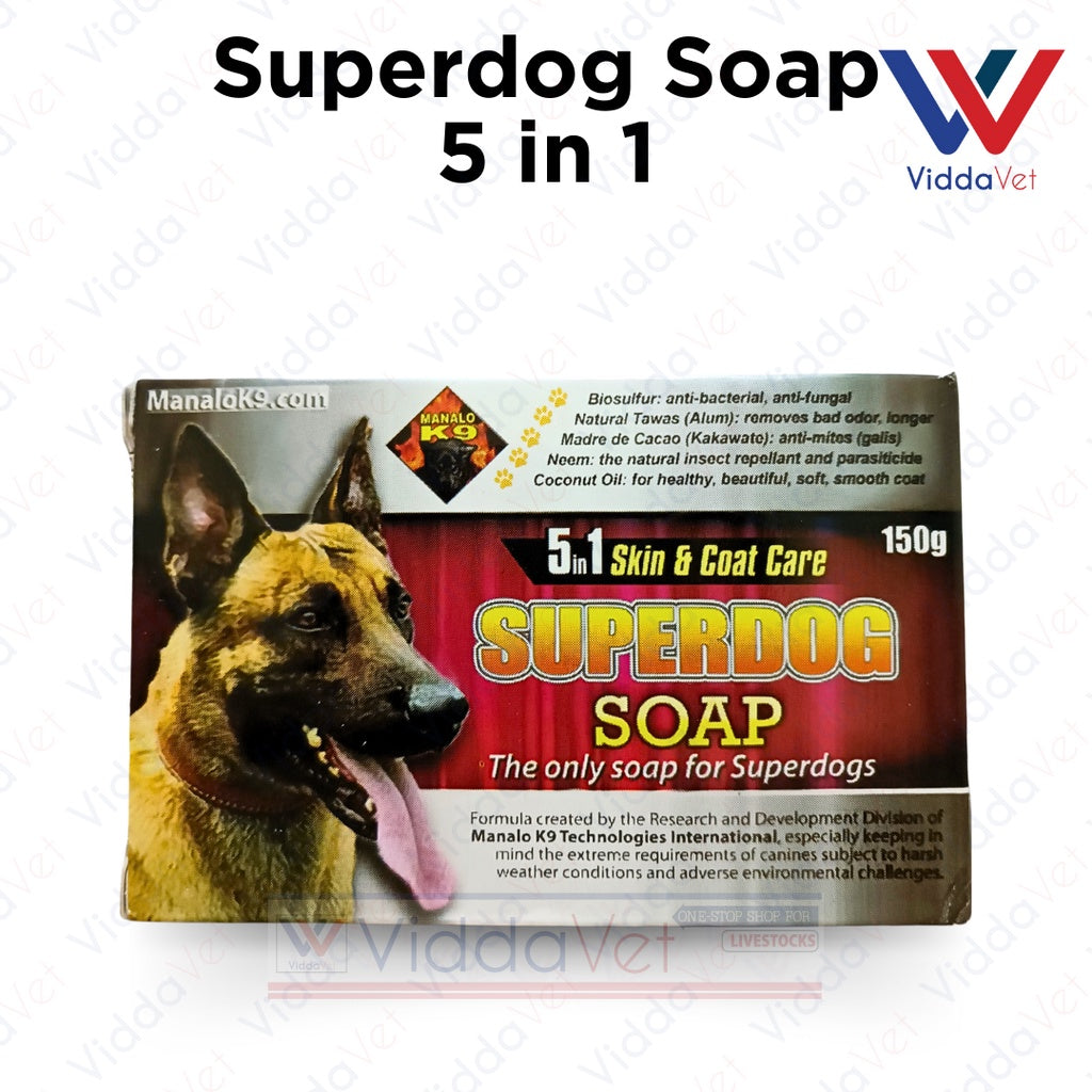 5-IN-1 Superdog Soap 150g