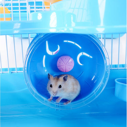 Pet Hamster Cage (Yellow/ Pink/ Blue/ Coffee)