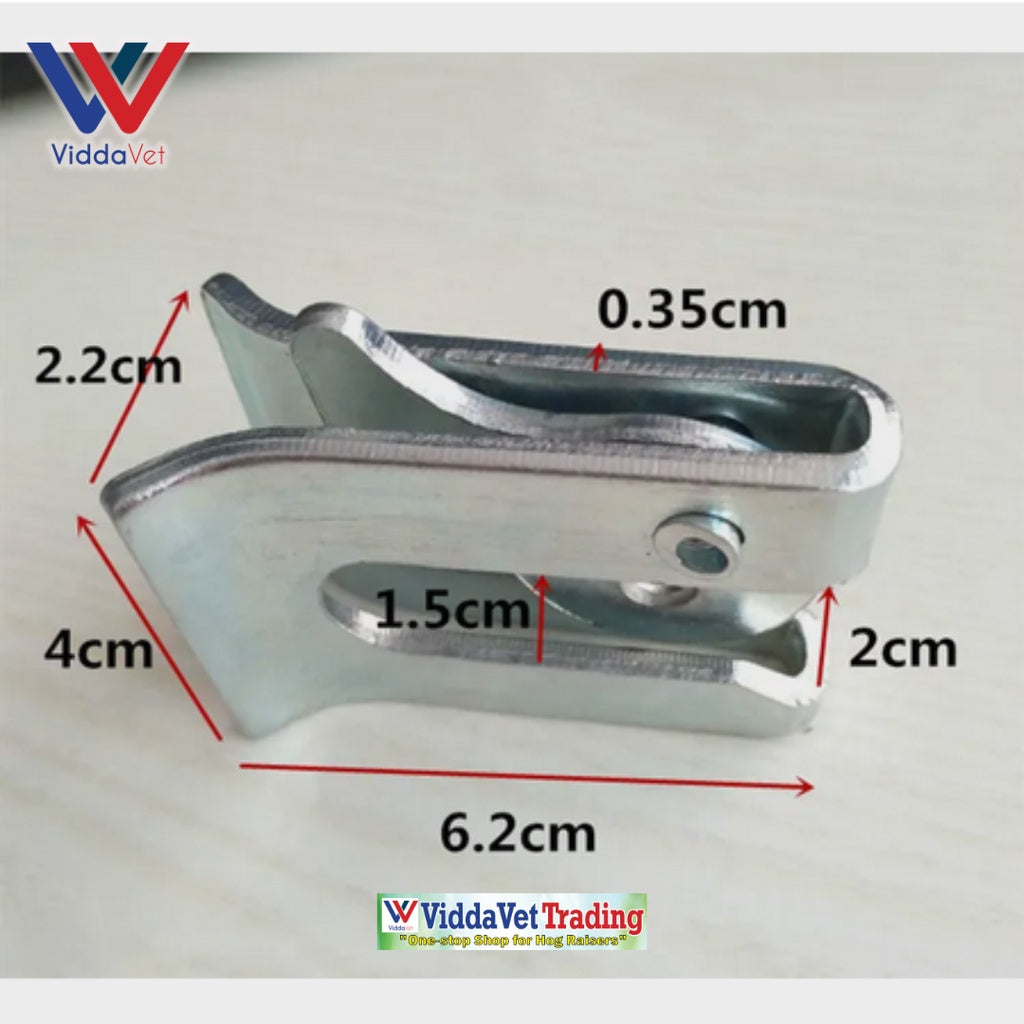 Galvanized Door Lock and Pig Cage Lock with Bar