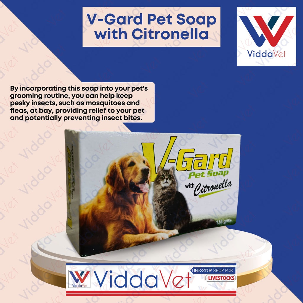V-GARD Pet Soap with Citronella