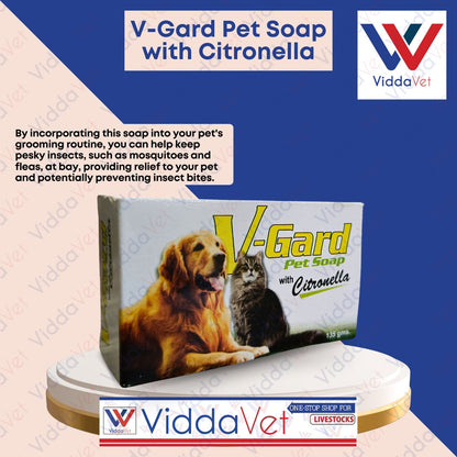 V-GARD Pet Soap with Citronella