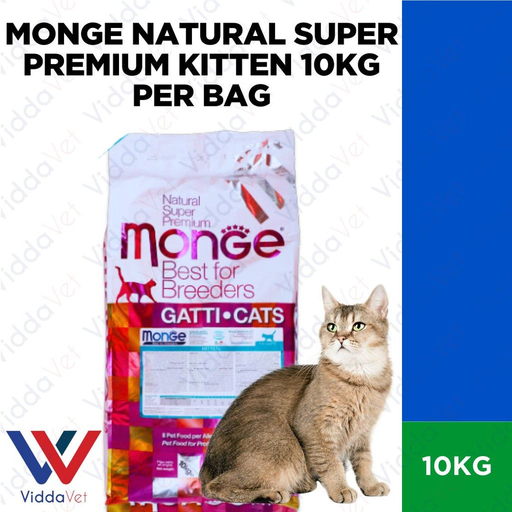 Monge Super Premium Kitten Cat Food 10kg