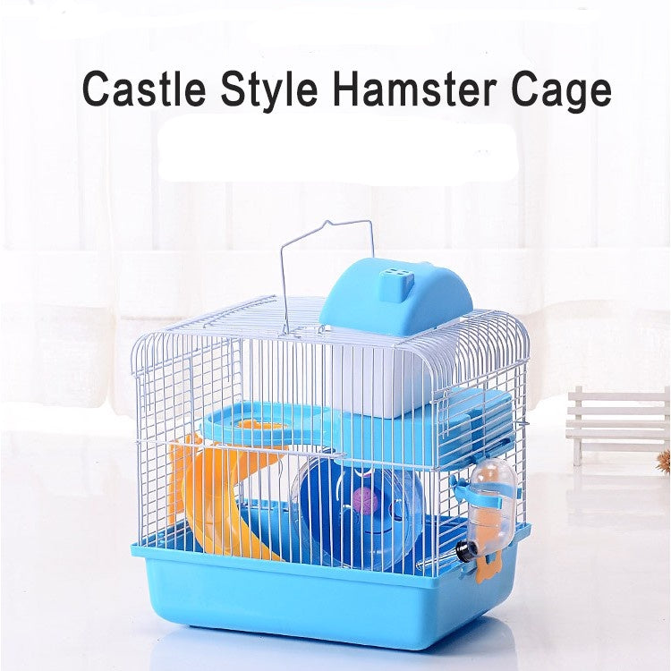 Pet Hamster Cage (Yellow/ Pink/ Blue/ Coffee)