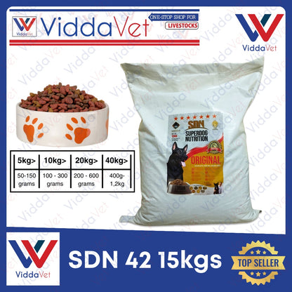 SDN 42 Superdog Nutrition 15kg