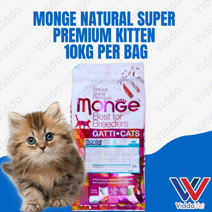 Monge Super Premium Kitten Cat Food 10kg