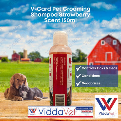 V-Gard Pet Shampoo Strawberry Scent 150ML