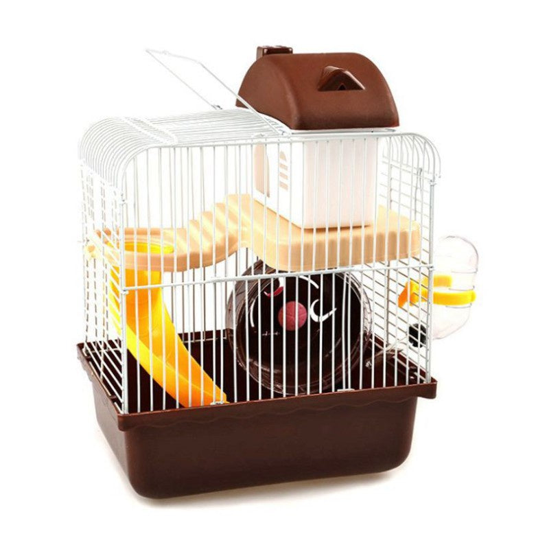 Pet Hamster Cage (Yellow/ Pink/ Blue/ Coffee)