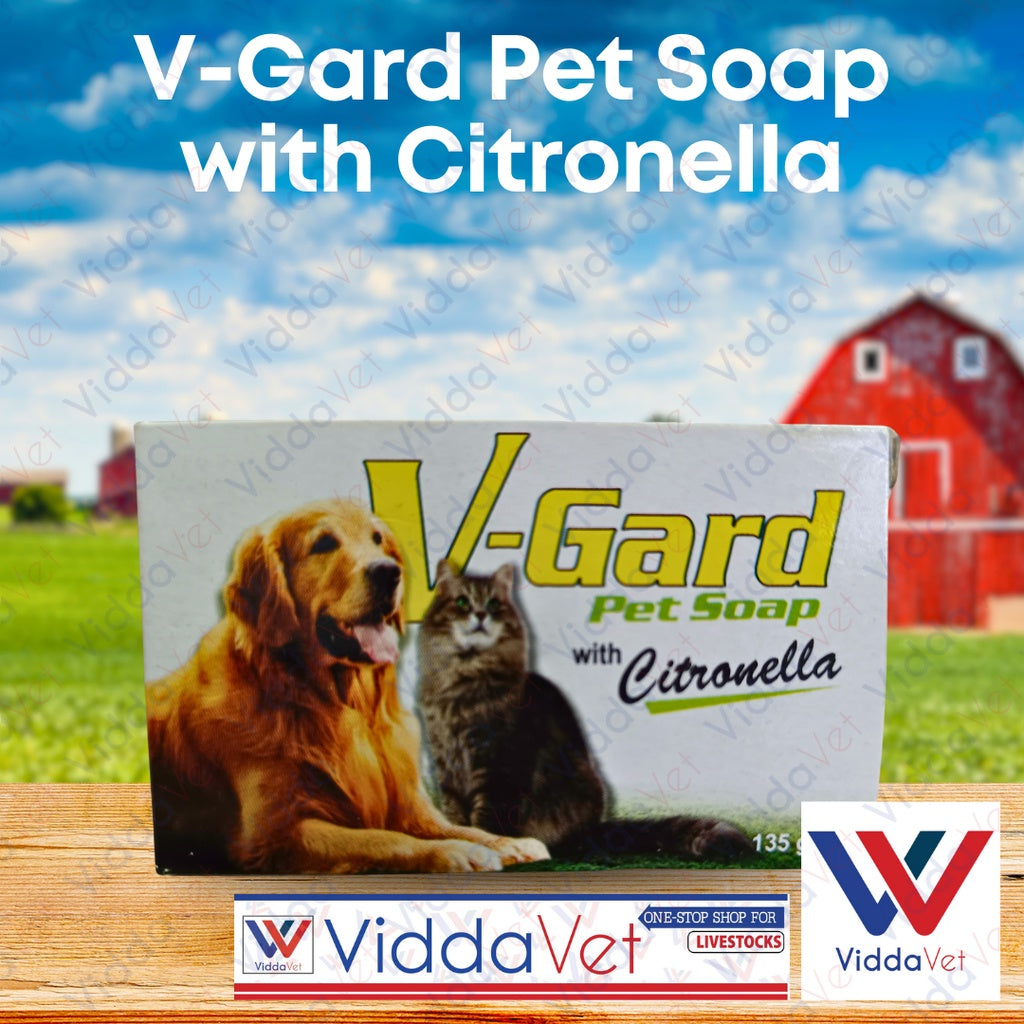 V-GARD Pet Soap with Citronella