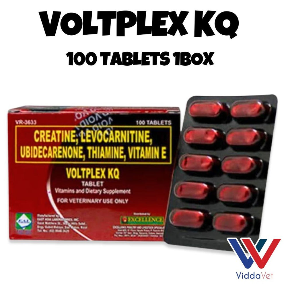 VOLTPLEX KQ 100 Tablets - Premium Pet Joint Health Supplement ...