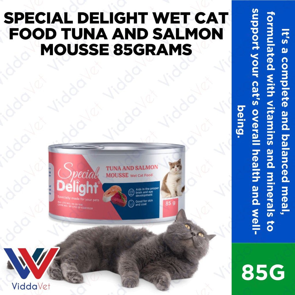 Special Delight Tuna & Salmon Mousse 85g