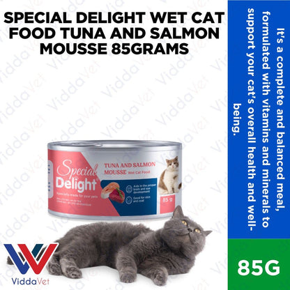 Special Delight Tuna & Salmon Mousse 85g