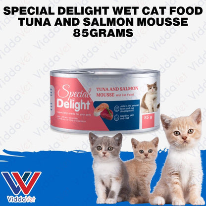 Special Delight Tuna & Salmon Mousse 85g