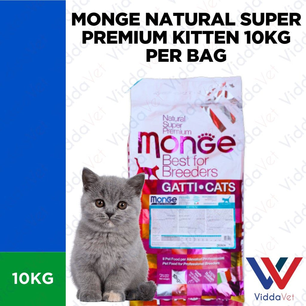Monge Super Premium Kitten Cat Food 10kg