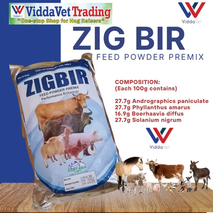 ZIGBIR Feed Powder Premix 1KG