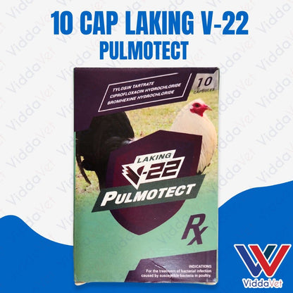 Laking V22 Pulmotect 10 Capsule