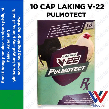 Laking V22 Pulmotect 10 Capsule
