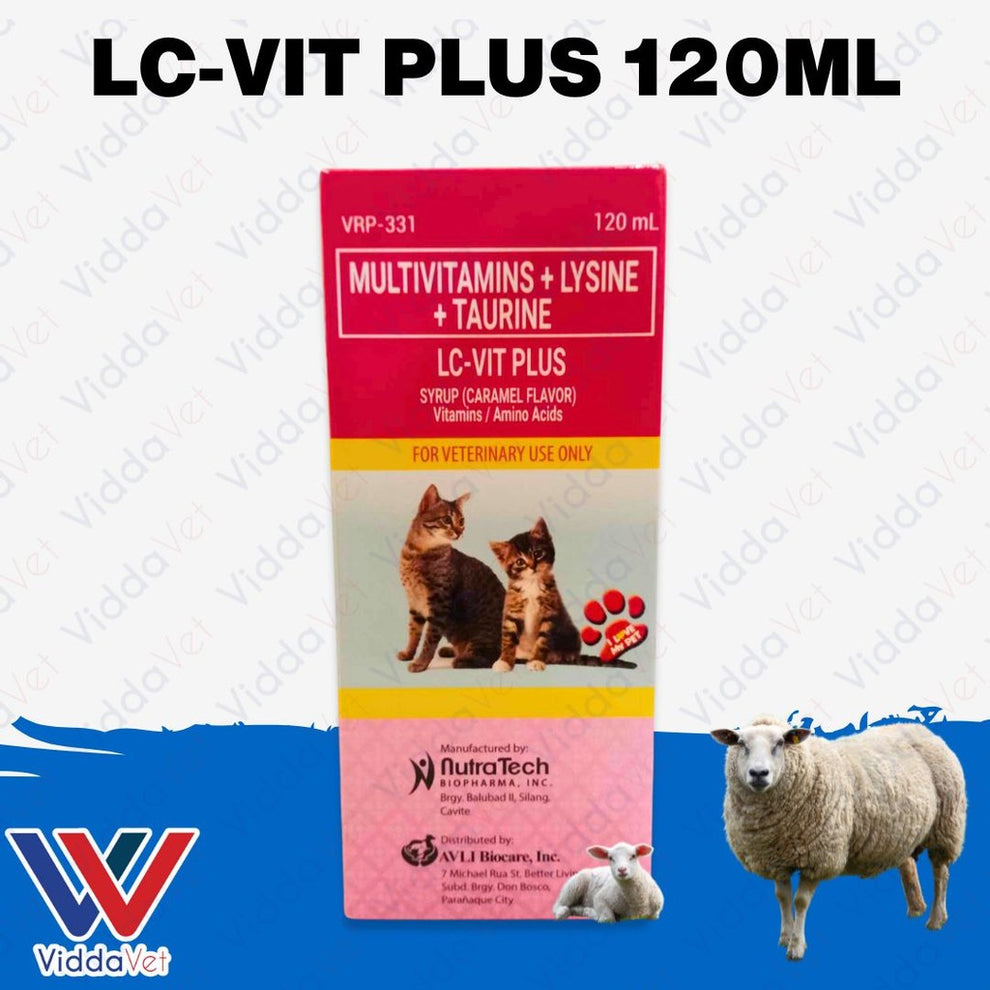 LC-Vit Plus Multivitamins 120ML - Complete Pet Health Support ...