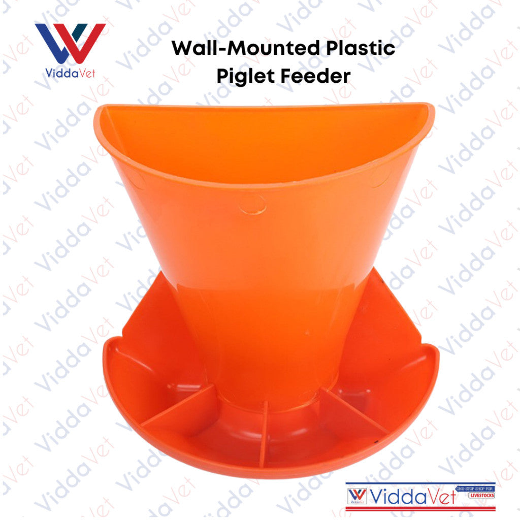 Wall Mounted Plastic Piglet Feeder