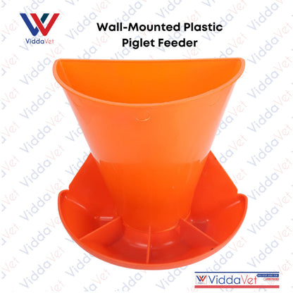 Wall Mounted Plastic Piglet Feeder