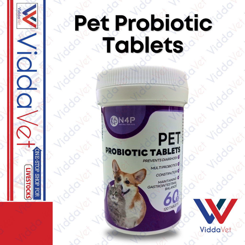 N4P Pet Probiotic 120 Tablets