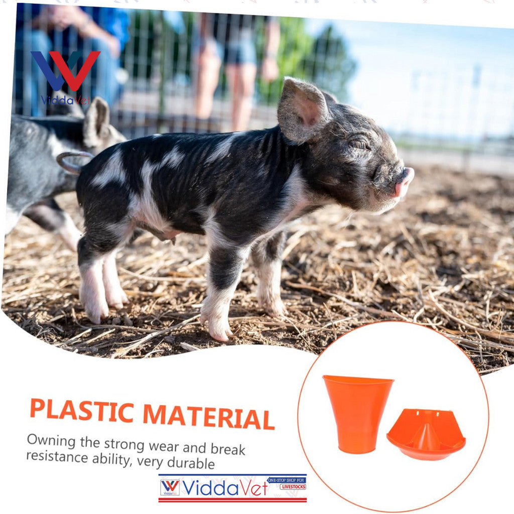 Wall Mounted Plastic Piglet Feeder