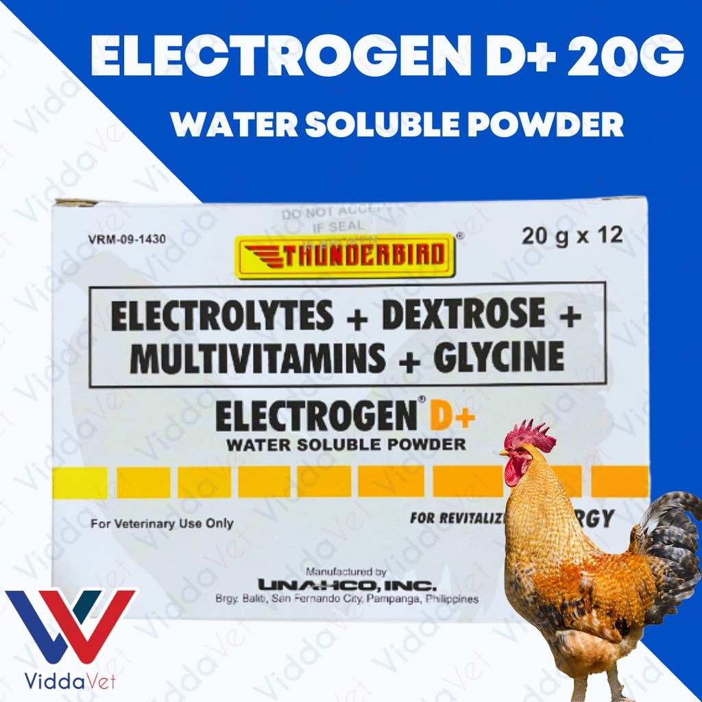 Electrogen D+ 1 Box 12pcs x 20g