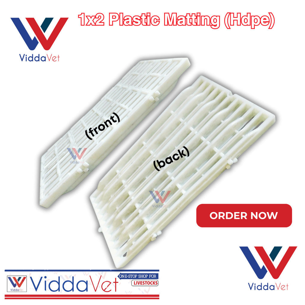 1x2 Plastic Matting (Blue / Green / Red)