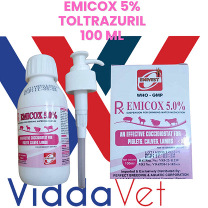 Emicox 5% Toltrazuril 100mL