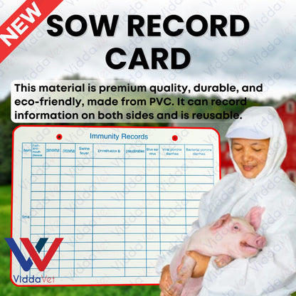 Sow Record Card