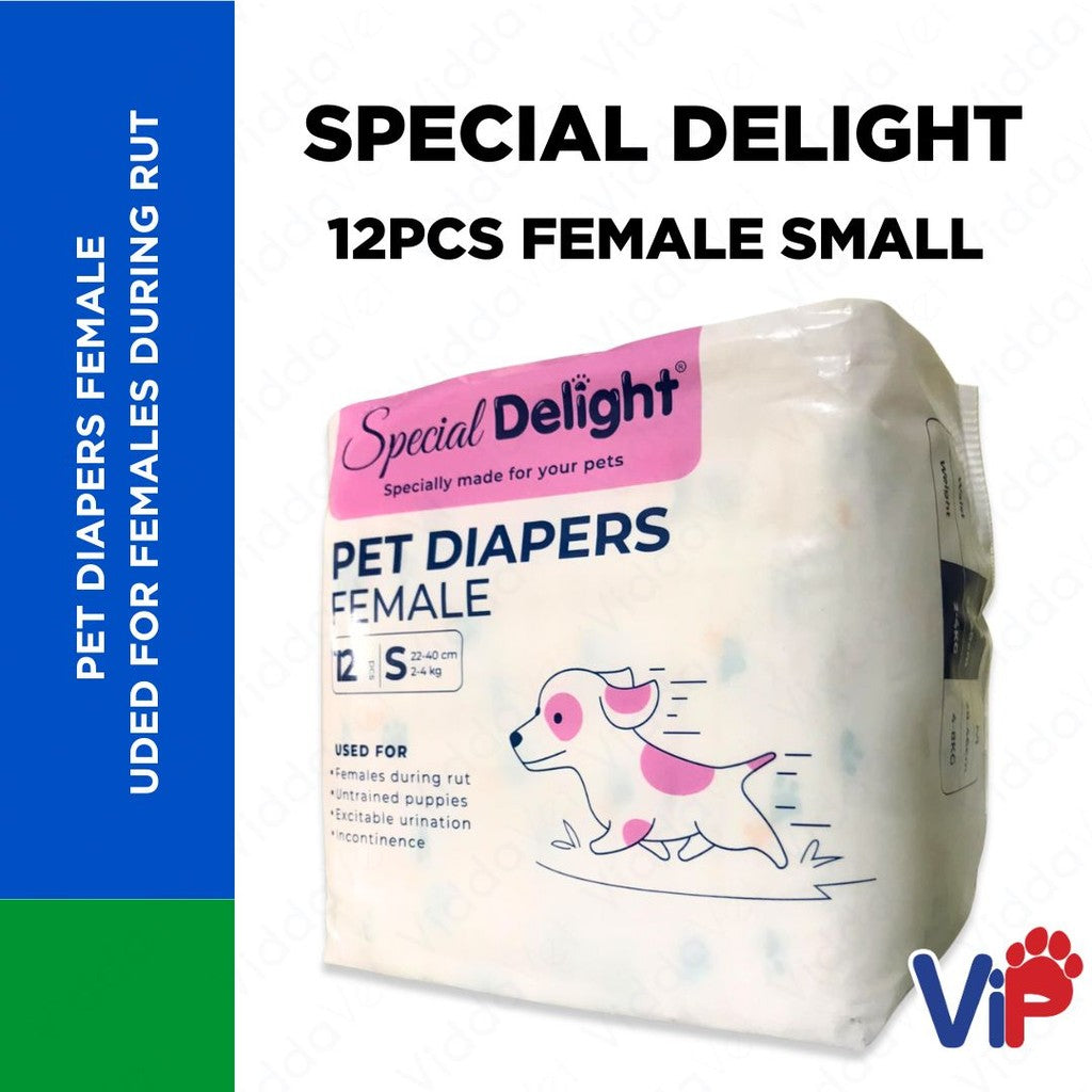Special Delight Small Female Pet Diapers 12pcs