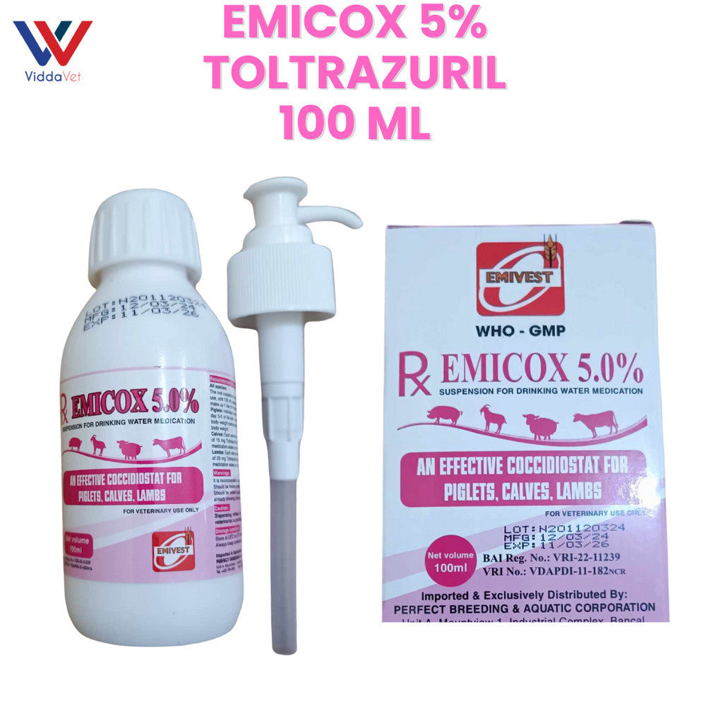 Emicox 5% Toltrazuril 100mL