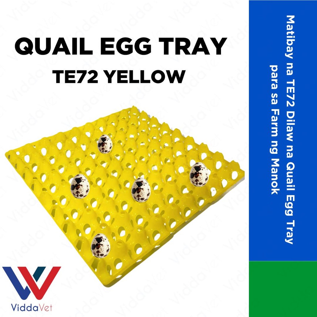 Yellow Quail Pugo Egg Tray 24 Slot