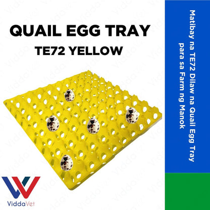 Yellow Quail Pugo Egg Tray 24 Slot