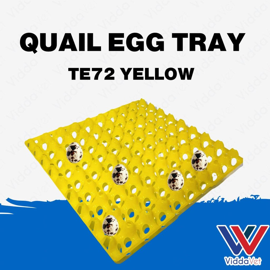 Yellow Quail Pugo Egg Tray 24 Slot
