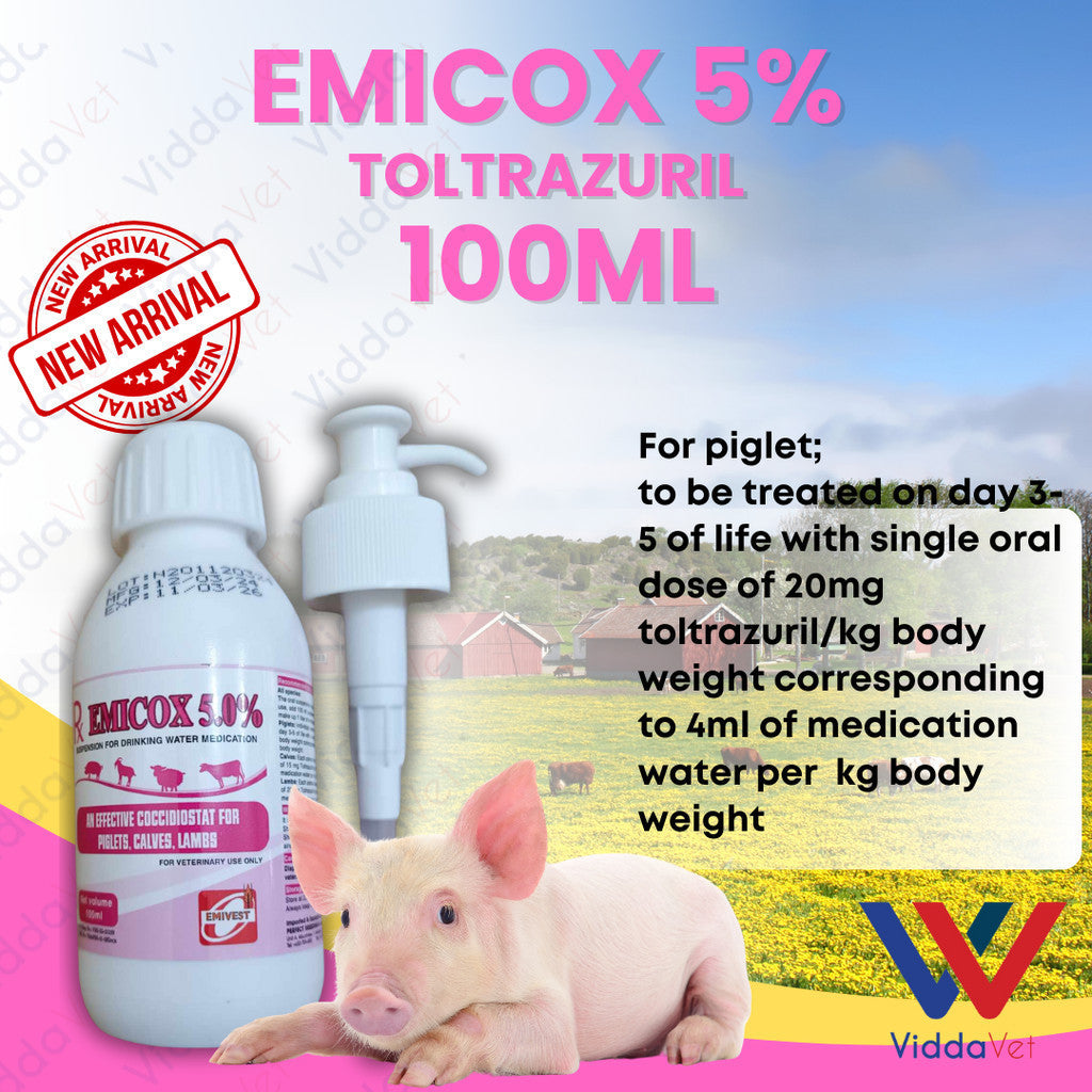 Emicox 5% Toltrazuril 100mL
