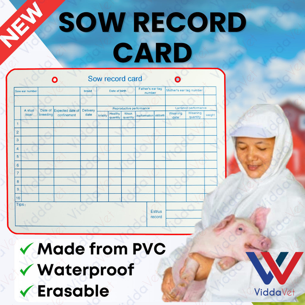 Sow Record Card