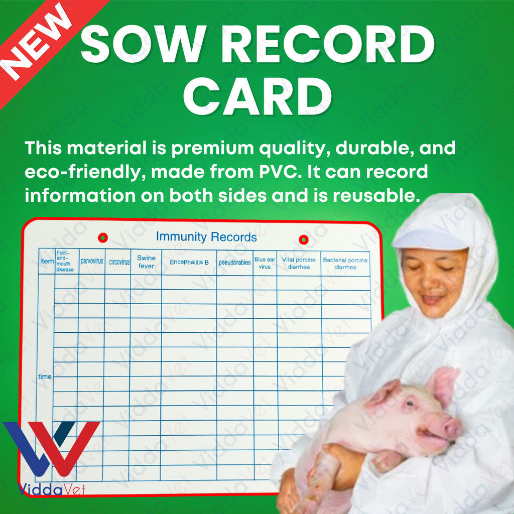 Sow Record Card